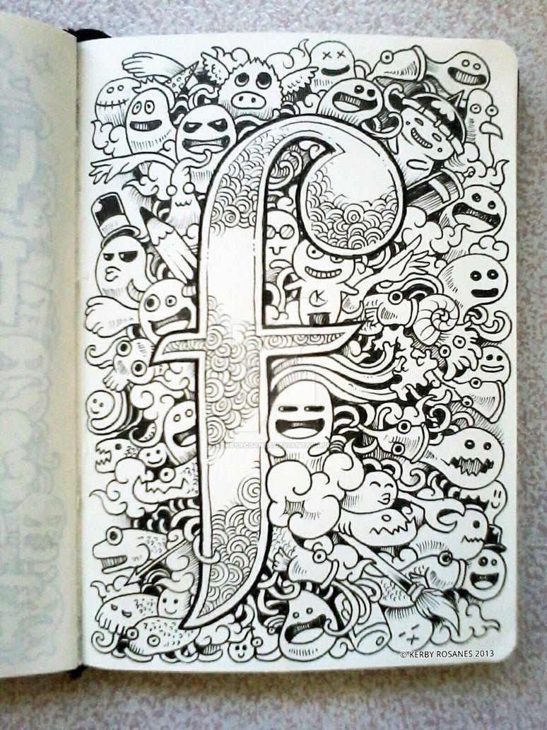 Detail Gambar Doodle Huruf D Nomer 21