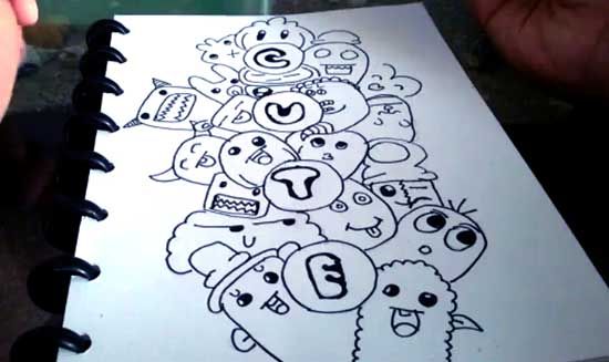 Detail Gambar Doodle Mudah Nomer 38