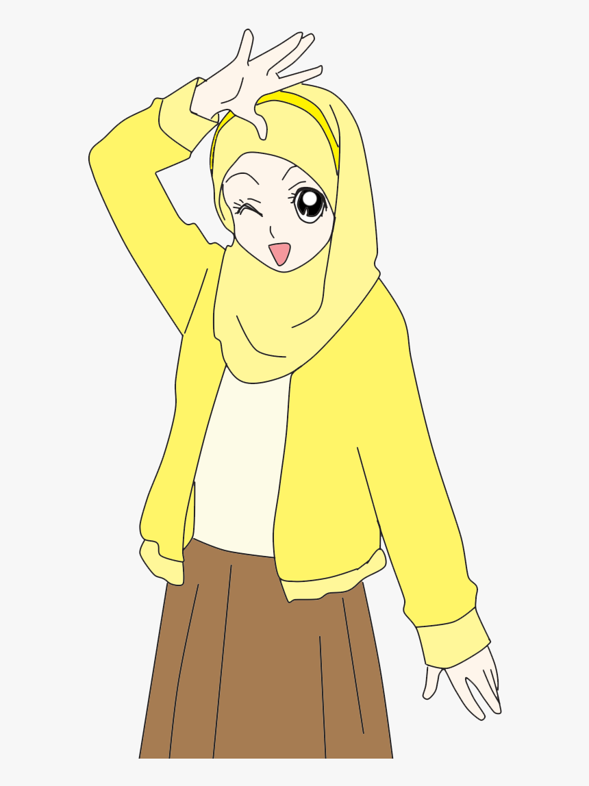 Detail Gambar Doodle Muslimah Nomer 13