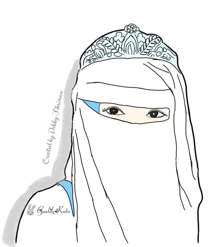 Detail Gambar Doodle Muslimah Nomer 24
