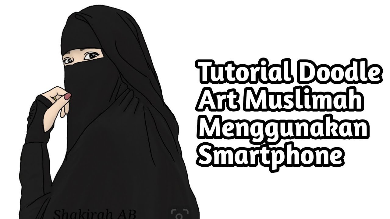 Detail Gambar Doodle Muslimah Nomer 36