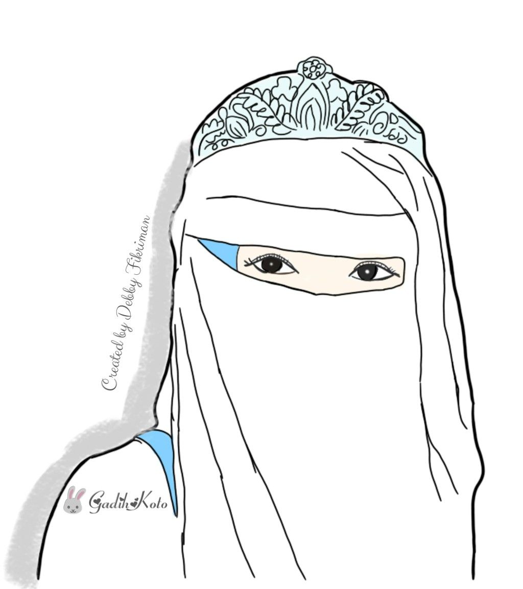 Detail Gambar Doodle Muslimah Nomer 10