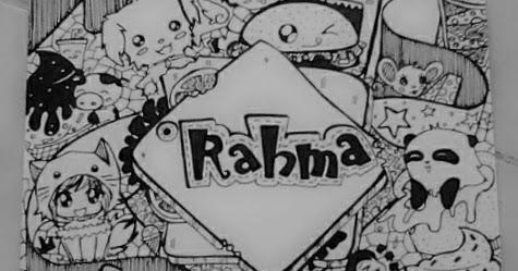 Detail Gambar Doodle Nama Rahman Nomer 2