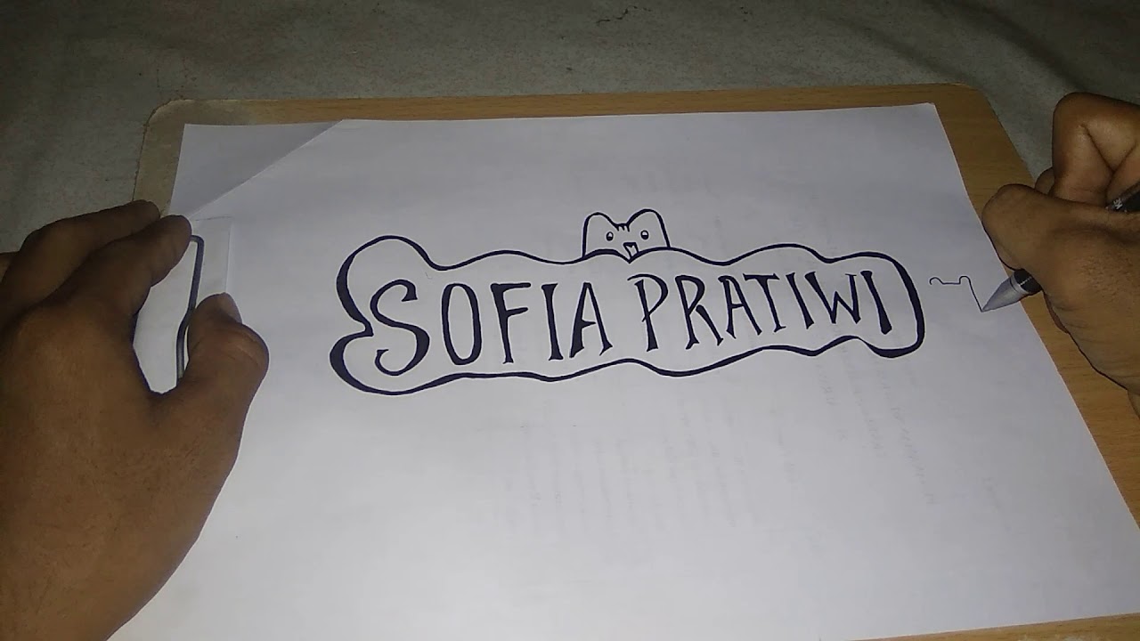 Detail Gambar Doodle Nama Sofia Nomer 3