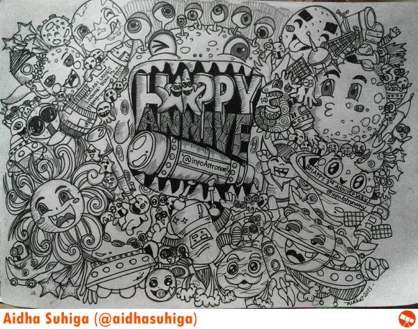 Detail Gambar Doodle Pemenang Lomba Nomer 12