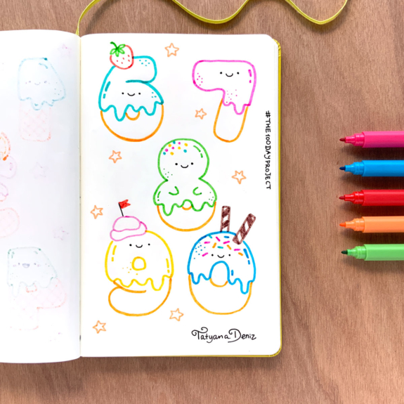 Detail Gambar Doodle Pic Candle Milk Story Kawaii Doodle Nomer 28