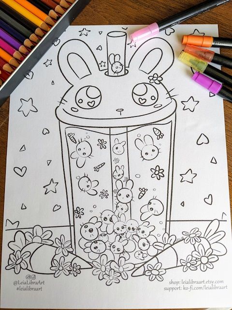 Detail Gambar Doodle Pic Candle Milk Story Kawaii Doodle Nomer 7