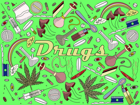 Detail Gambar Doodle Tentang Narkoba Nomer 49