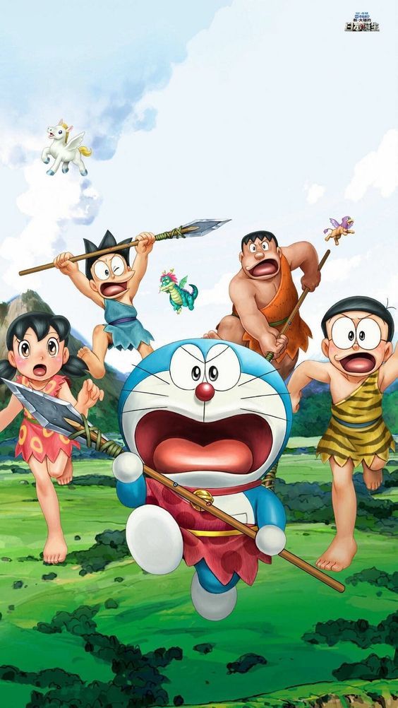 Detail Gambar Doraemon Dan Kawannya Nomer 33
