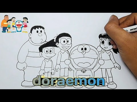 Detail Gambar Doraemon Dan Kawannya Nomer 36