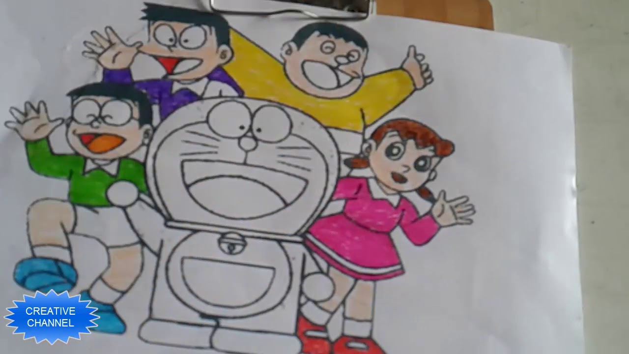 Detail Gambar Doraemon Dan Kawannya Nomer 37