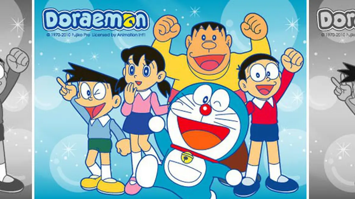 Detail Gambar Doraemon Dan Teman Temannya Nomer 10