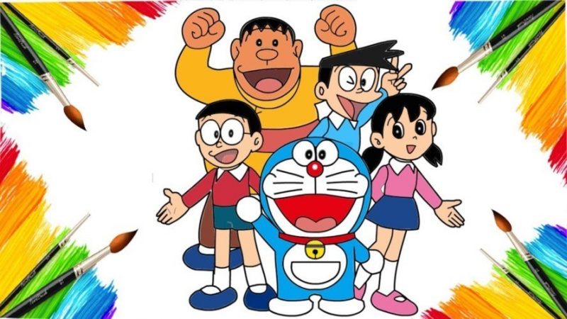 Detail Gambar Doraemon Dan Teman Temannya Nomer 16