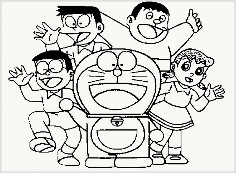 Detail Gambar Doraemon Dan Teman Temannya Nomer 20