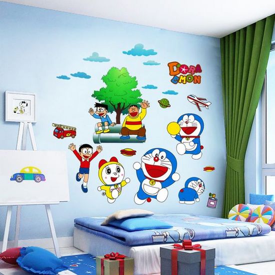 Detail Gambar Doraemon Di Dinding Kamar Tidur Nomer 11