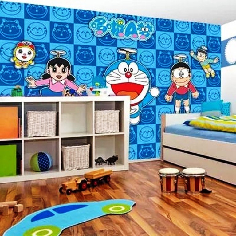 Detail Gambar Doraemon Di Dinding Kamar Tidur Nomer 30