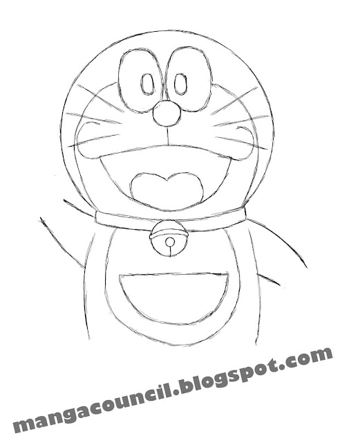 Detail Gambar Doraemon Hitam Putih Untuk Mewarnai Nomer 51