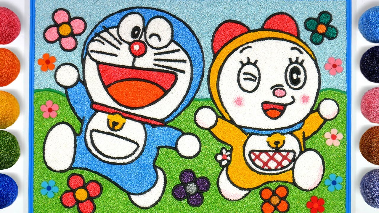 Download Gambar Doraemon Mewarnai Nomer 45