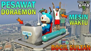 Detail Gambar Doraemon Naik Mesin Waktu Nomer 4