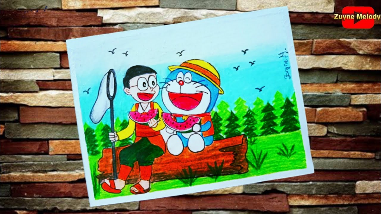 Detail Gambar Doraemon Pensil Nomer 54