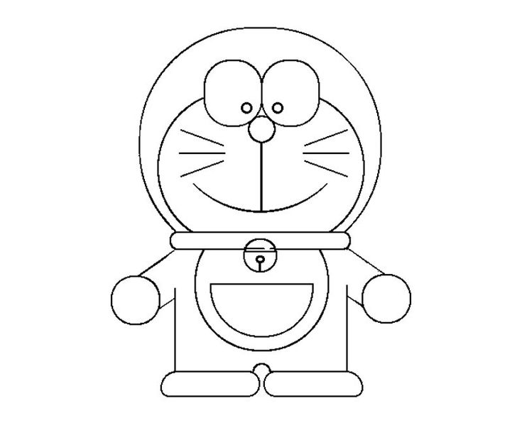 Detail Gambar Doraemon Simple Nomer 12