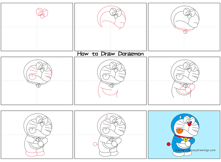 Detail Gambar Doraemon Simple Nomer 22