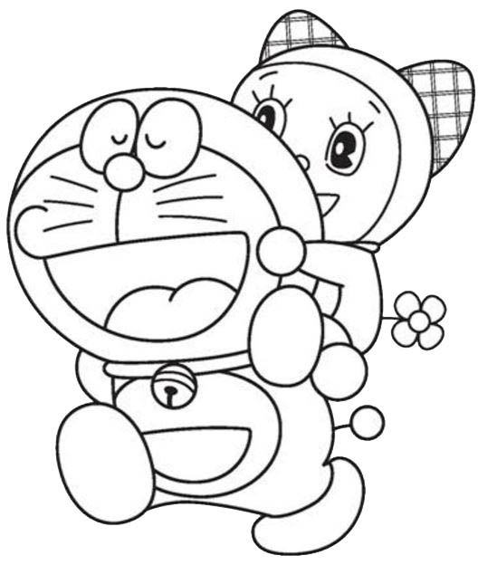 Detail Gambar Doraemon Tidak Berwarna Nomer 5