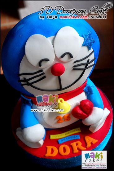 Detail Gambar Doraemon Ulang Tahun 3d Nomer 2