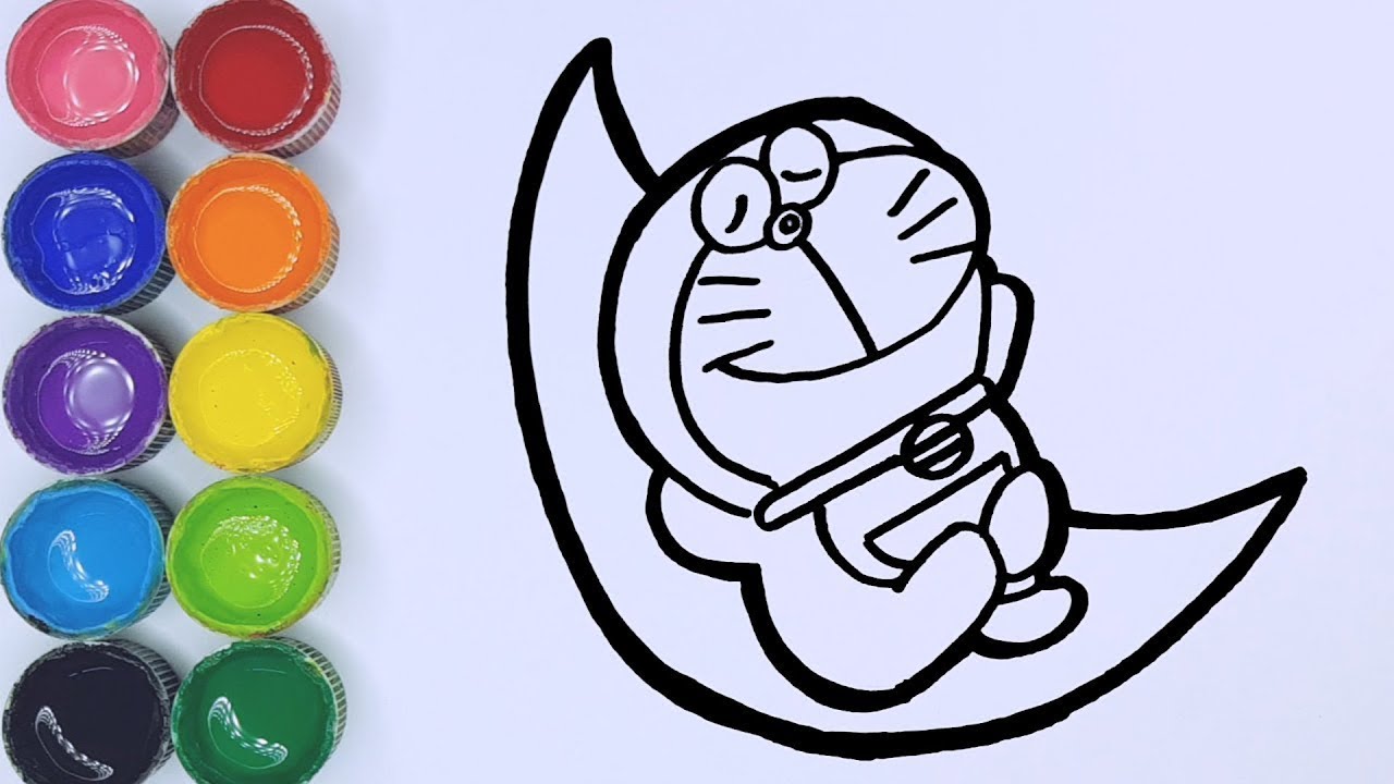 Detail Gambar Doraemon Untuk Mewarnai Nomer 40