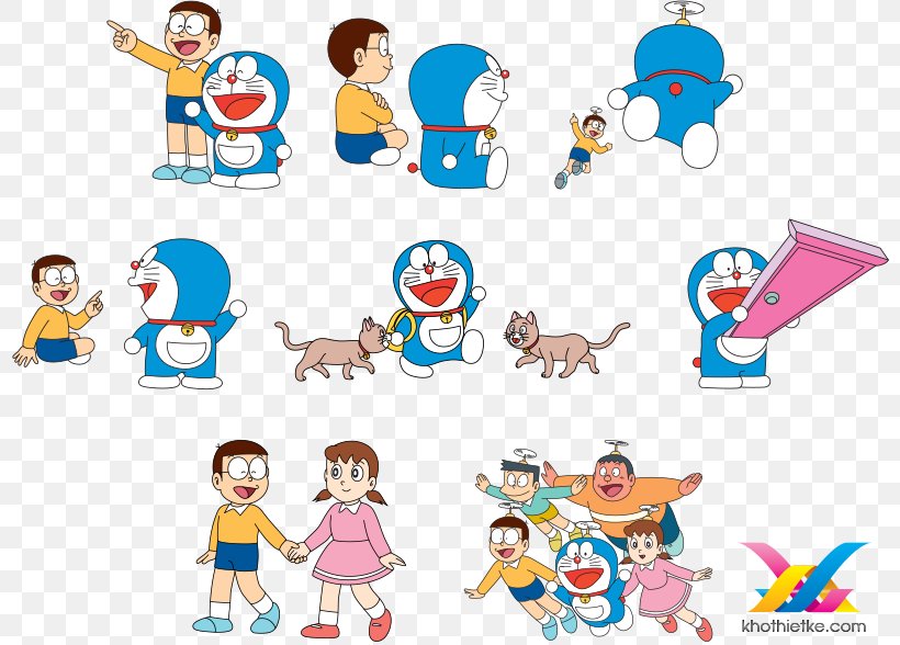 Detail Gambar Doraemon Vector Nomer 32