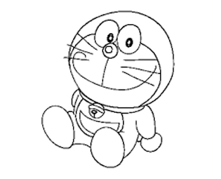 Detail Gambar Doraemon Yang Belu Di Warnai Nomer 38