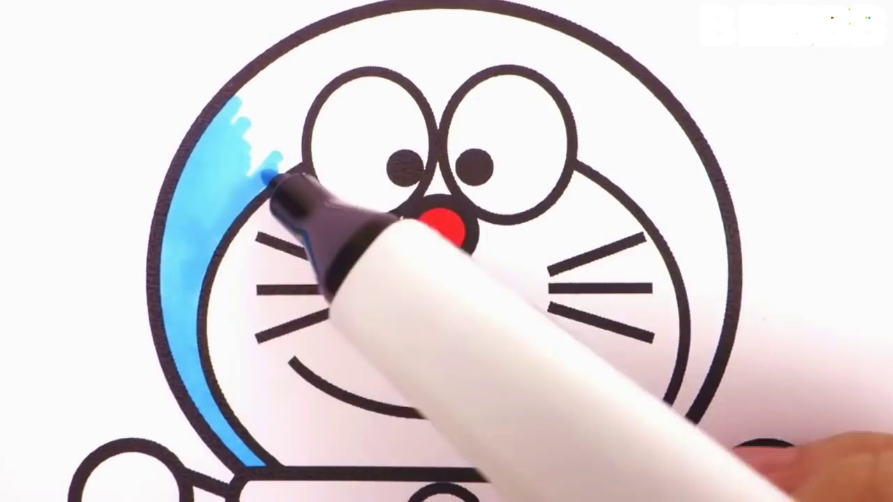 Detail Gambar Doraemon Yang Belum Diwarnai Nomer 23