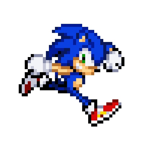 Detail Sonic Sprites Nomer 16