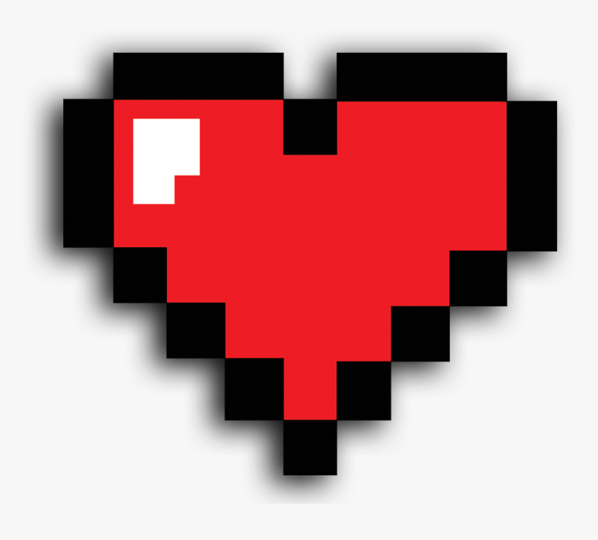 Detail Transparent Minecraft Heart Nomer 16