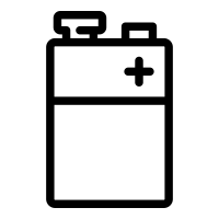 Detail 9v Batterie Plus Minus Nomer 17