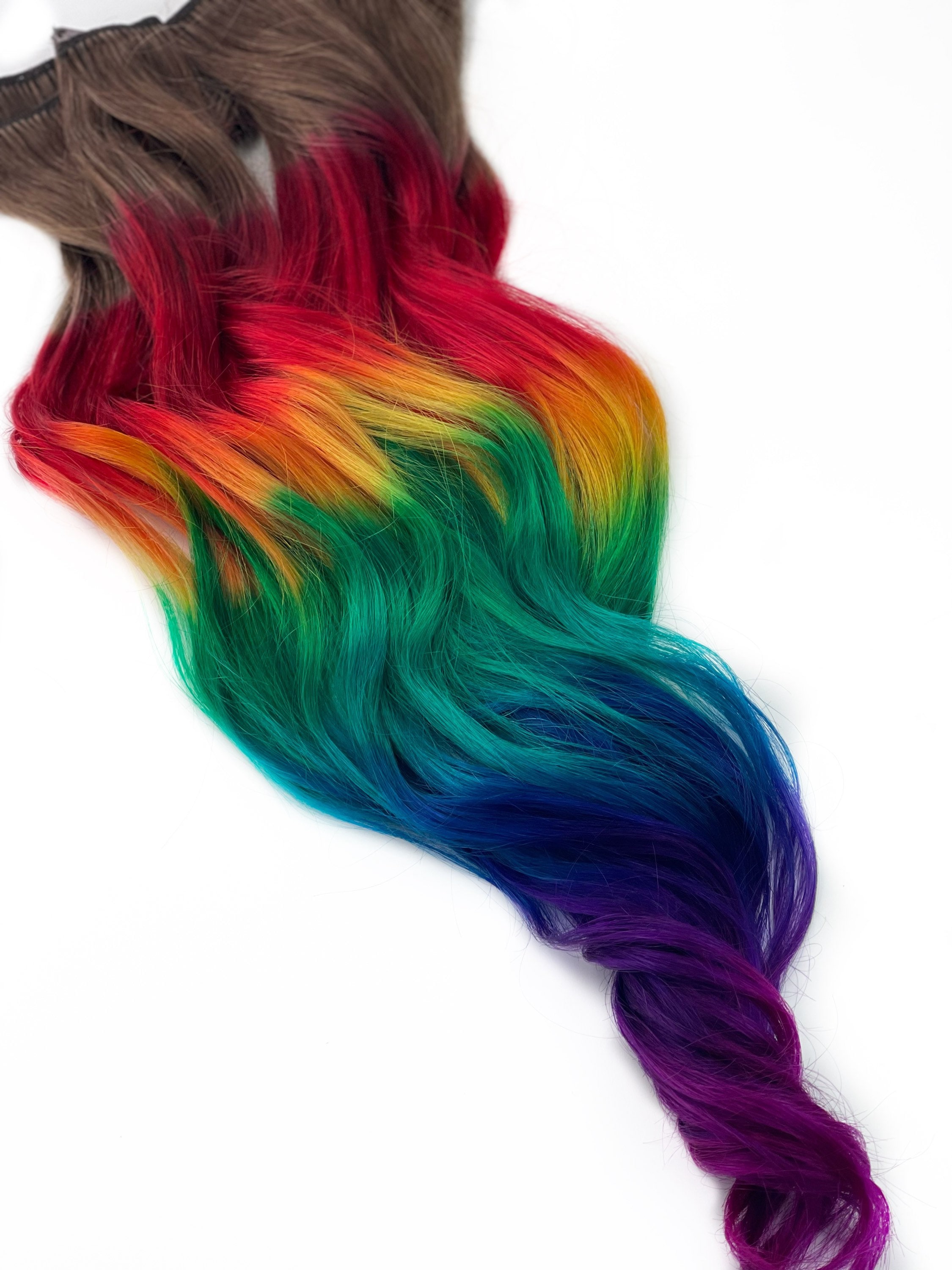 Detail Bunte Haare Regenbogen Nomer 18