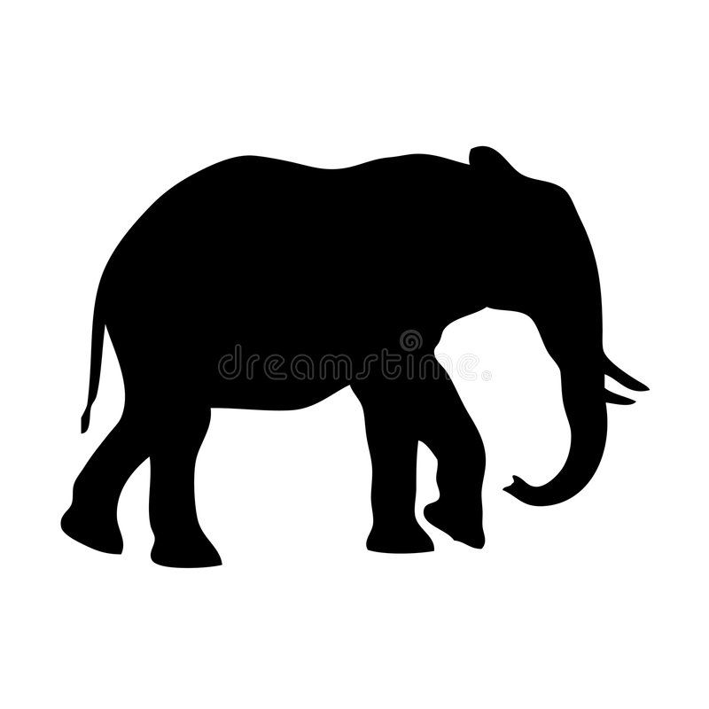 Detail Elephant Silhouette Nomer 18