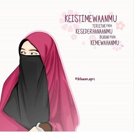 Detail Gambar Dp Bbm Wanita Muslimah Nomer 34