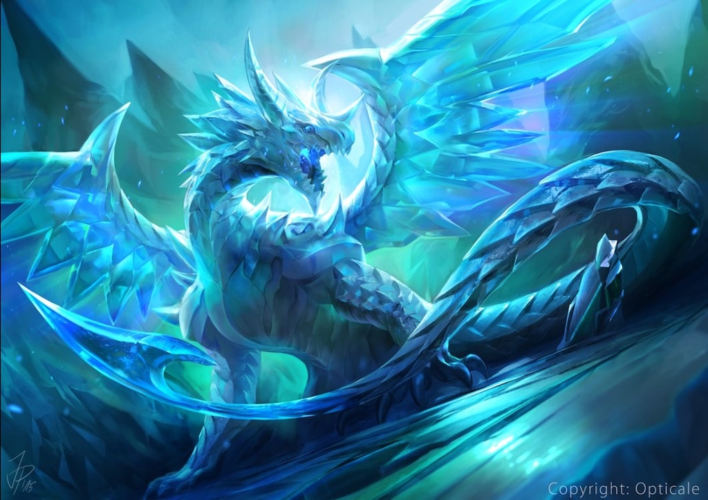 Detail Gambar Dragon Blue Nomer 21