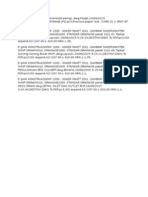 Detail Gambar Drainase Format Corel Nomer 16