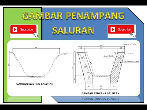 Detail Gambar Drainase Format Corel Nomer 9