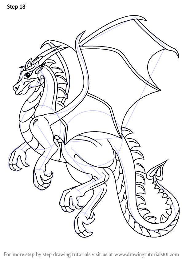 Detail Gambar Drawing Dragon Nomer 20