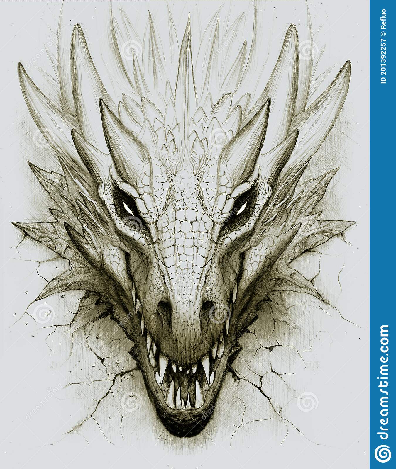Detail Gambar Drawing Dragon Nomer 21
