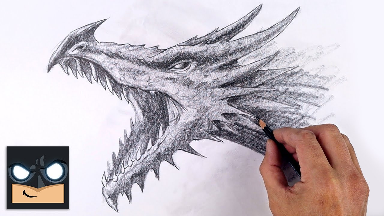 Detail Gambar Drawing Dragon Nomer 9