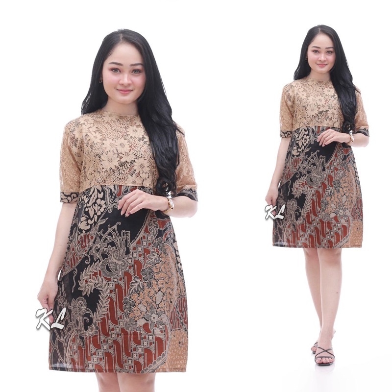 Detail Gambar Dress Batik Nomer 37