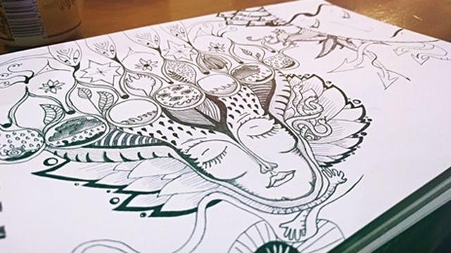 Detail Gambar Dudel Tulis Gambar Doodle Monster Berwarna Nomer 38