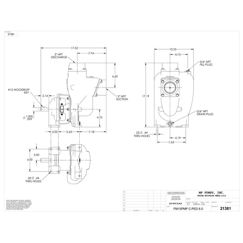 Detail Gambar Dudukan Pompa Cad Nomer 23