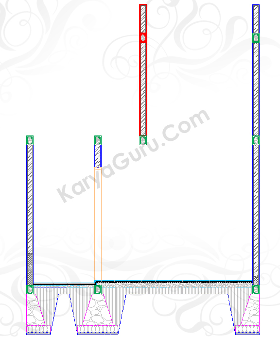 Detail Gambar Dudukan Pompa Cad Nomer 42