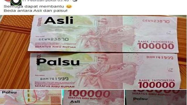 Detail Gambar Duit 100 Ribu Nomer 39