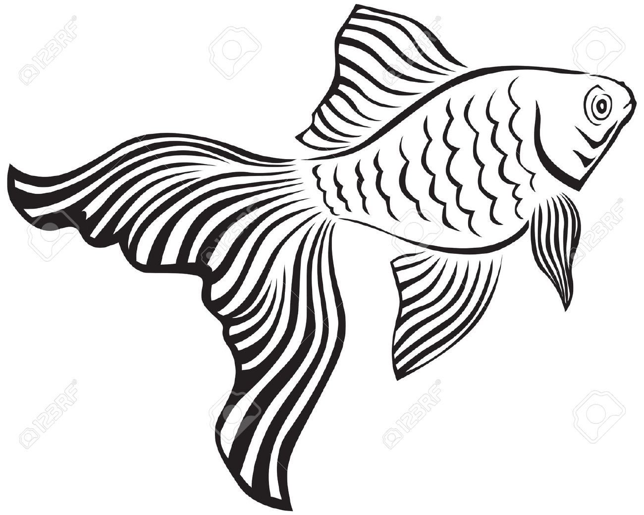 Detail Goldfisch Malen Nomer 22